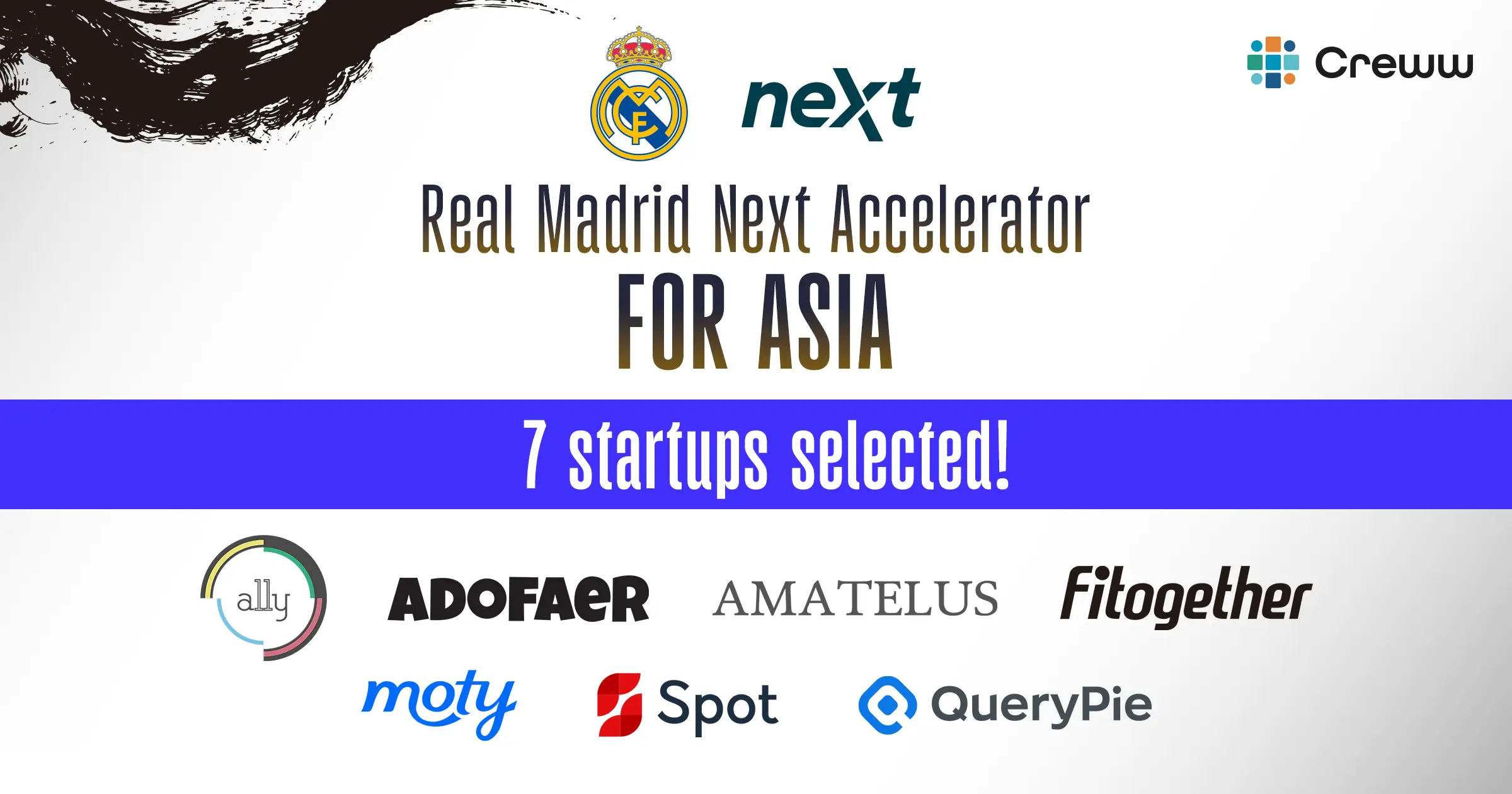 Real Madrid Next Accelerator FOR ASIA 7 startups selected!